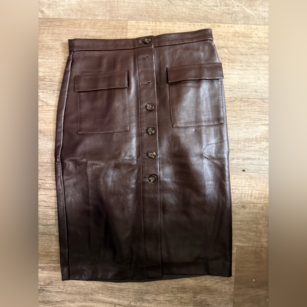 Ann Taylor Brown skirt